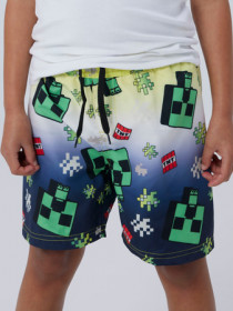 NAME IT Badeshorts Myx Minecraft Safety Yellow