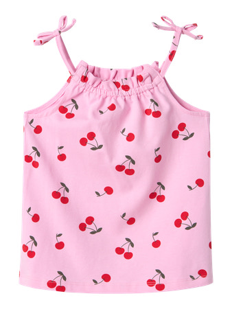 Name It Zally Strop Top - Pink Frosting