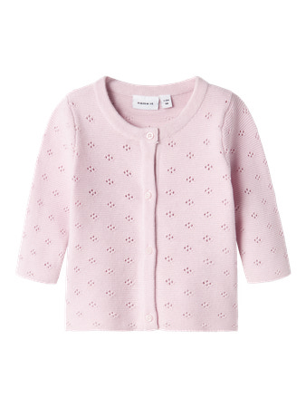 Name It Fie Strik Cardigan - Light Lilac