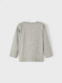 NAME IT Jurassic Park Bluse Pjank Grey Melange