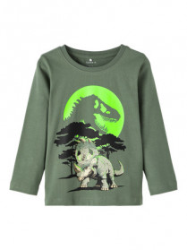 NAME IT Jurassic Park Bluse Pjank Laurel Wreath