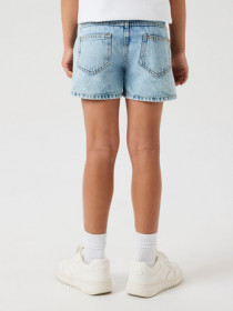 NAME IT Rhinsten Denim Shorts Rose Medium Blue Denim