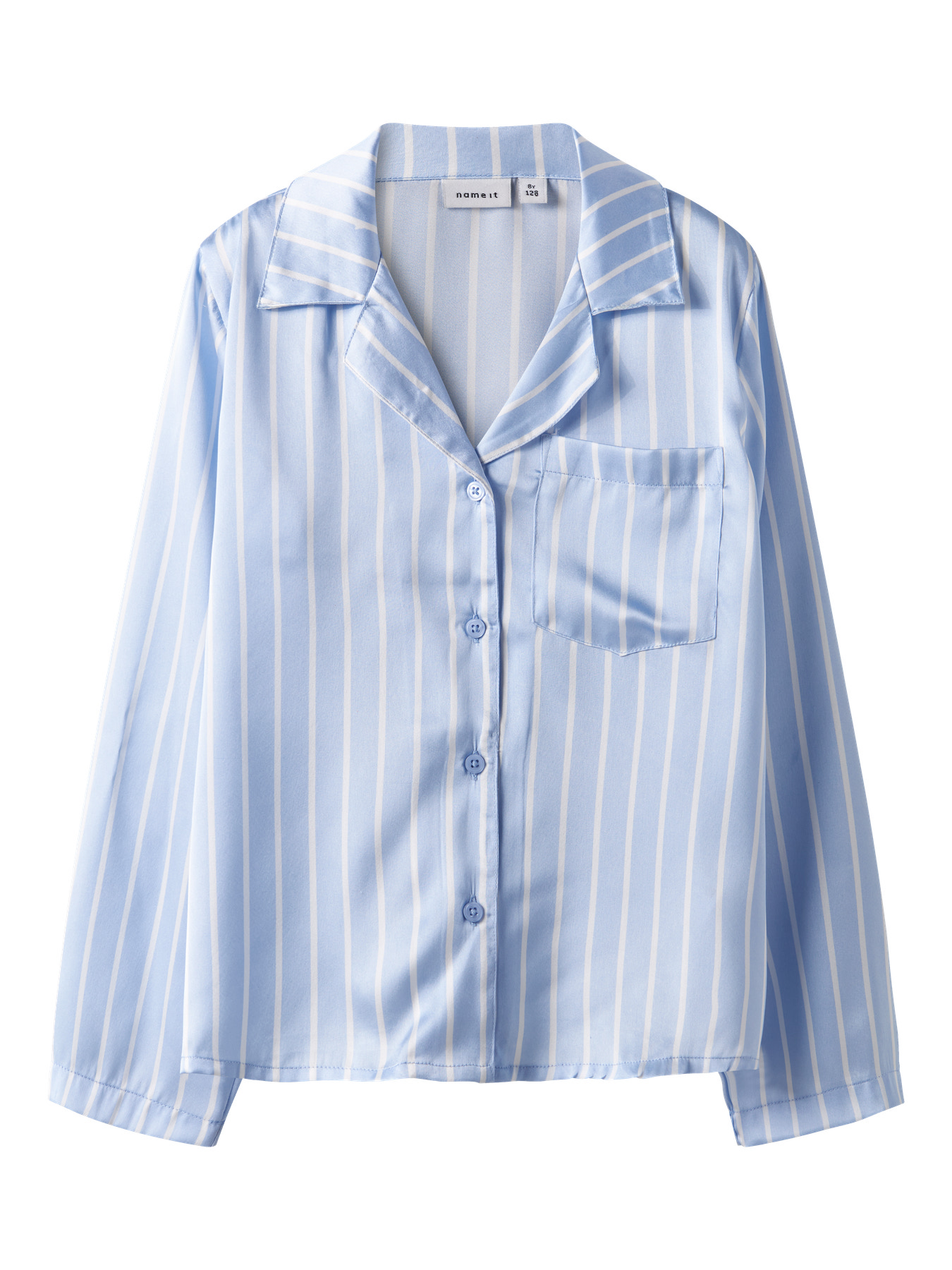 NAME IT Pyjamas Skjorte Ruth Kentucky Blue
