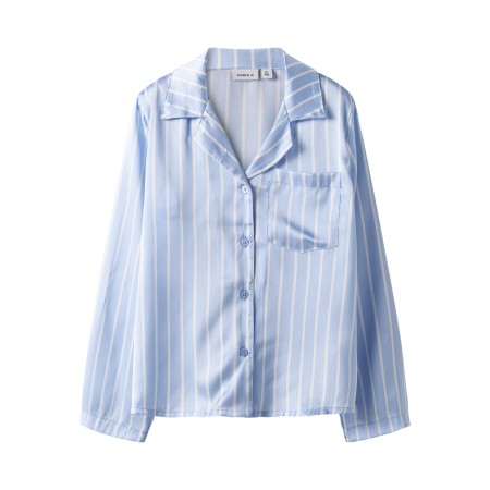 NAME IT Pyjamas Skjorte Ruth Kentucky Blue billede