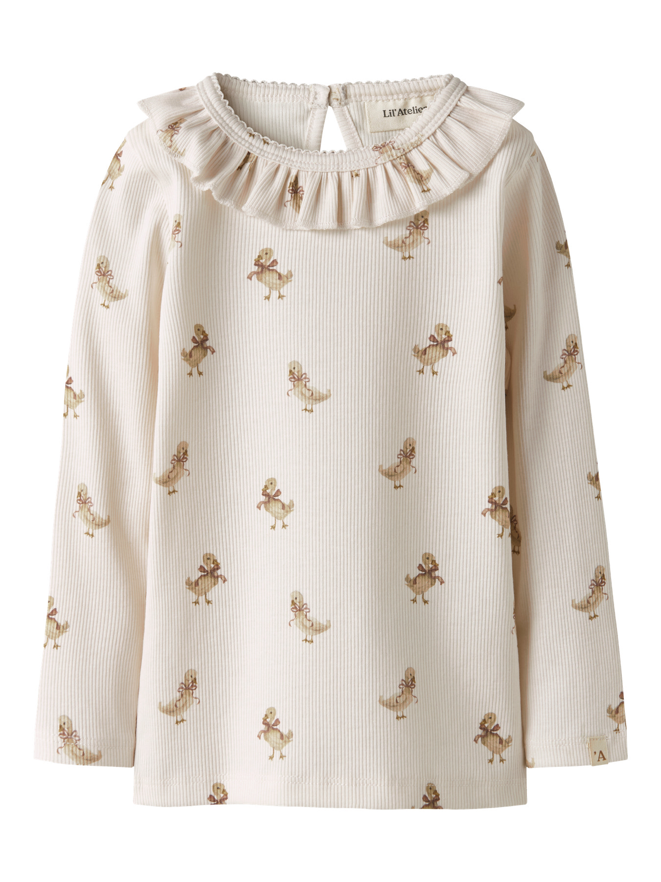 LIL ATELIER Flæse Bluse Lavo Almost Mauve Goose
