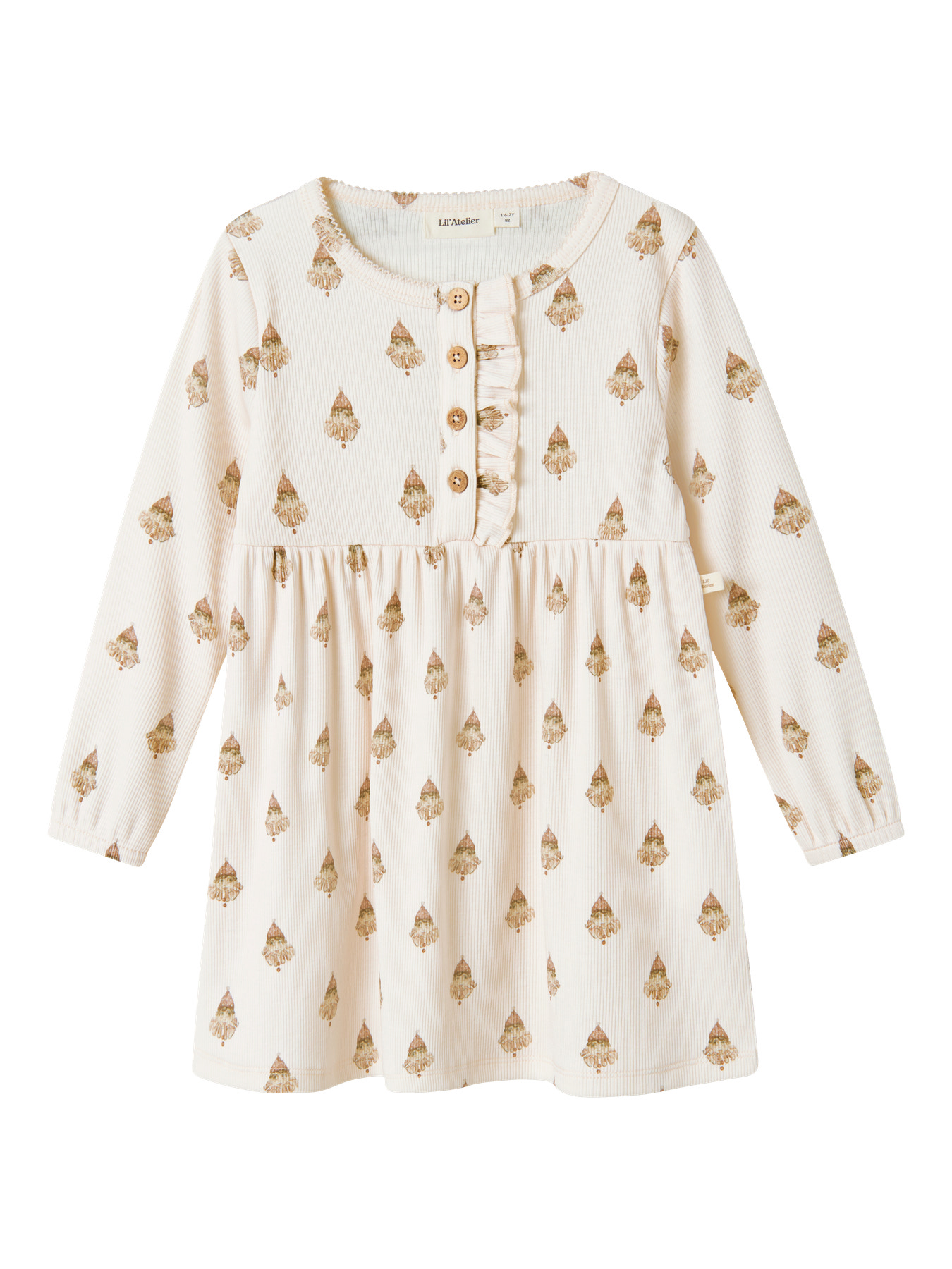 LIL ATELIER Kjole Lavo Pastel Parchment