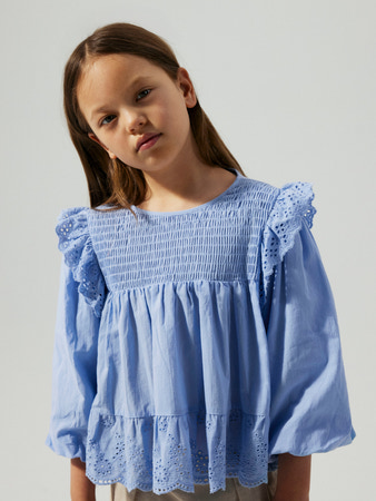 Name It Fitora Blonde Bluse - Serenity