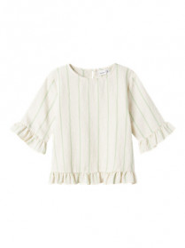 NAME IT Kortærmet Top Fizteks Arcadian Green Multi