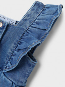 NAME IT Overall Donna Medium Blue Denim
