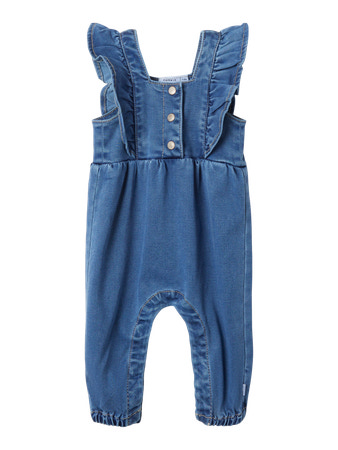 NAME IT Overall Donna Medium Blue Denim