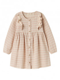 LIL ATELIER Løs Kjole Dagmar Peach Whip
