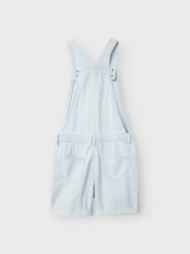 NAME IT Denim Shorts Overall Mabel Light Blue Denim