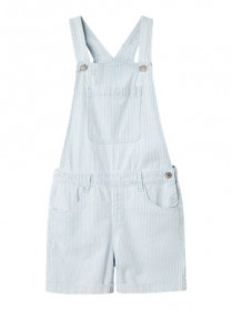 NAME IT Denim Shorts Overall Mabel Light Blue Denim