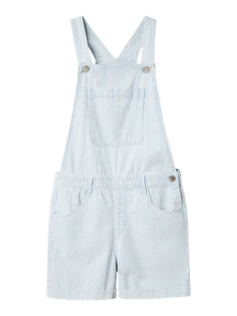 NAME IT Denim Shorts Overall Mabel Light Blue Denim