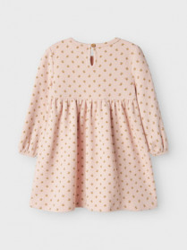 LIL ATELIER Langærmet Kjole Desma Peach Whip