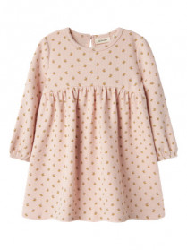 LIL ATELIER Langærmet Kjole Desma Peach Whip
