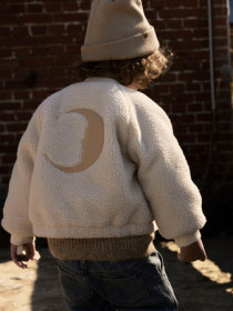 LIL ATELIER Lajo Bomber Jakke Turtledove Moon