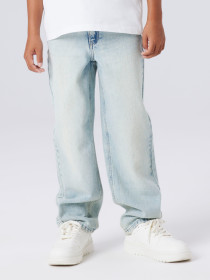 NAME IT Jeans Ryan Straight Vintage Light Blue Denim