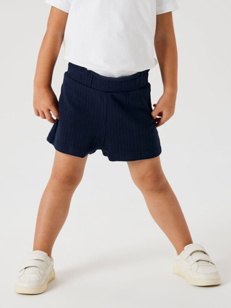 Name It Shorts - Rib - Noos - NmfSurajali - Dark Sapphire