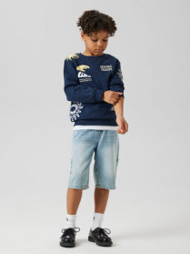 NAME IT Bermuda Denim Shorts Ryan Light Blue