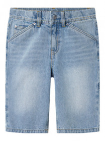 NAME IT Bermuda Denim Shorts Ryan Light Blue