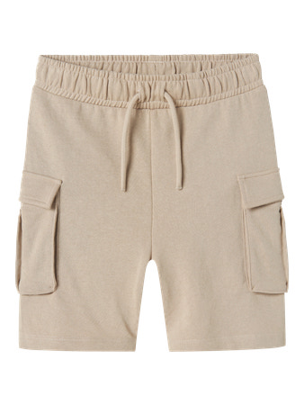 NAME IT Sweat Cargo Shorts Ollie Pure Cashmere billede