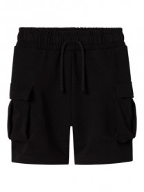 NAME IT Sweat Cargo Shorts Ollie Black