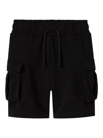 NAME IT Sweat Cargo Shorts Ollie Black