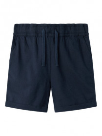 NAME IT Hør Shorts Falinnen Navy Blazer