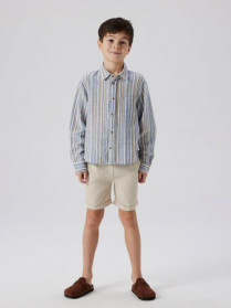 NAME IT Hør Shorts Falinnen Peyote