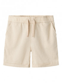 NAME IT Hør Shorts Falinnen Peyote