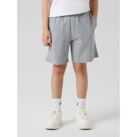 NAME IT Sweat Shorts cyber Grey Melange billede