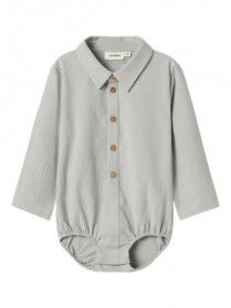 LIL ATELIER Skjorte Body Hadam Mirage Gray