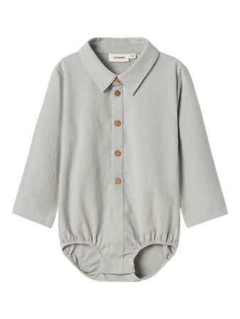 LIL ATELIER Skjorte Body Hadam Mirage Gray