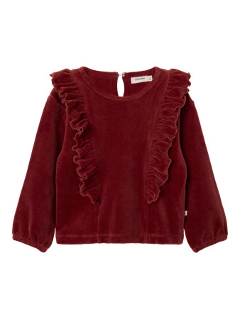 LIL ATELIER Bluse Saga Spiced Apple billede