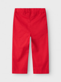 NAME IT Hør Bukser Falinnen Chinese Red
