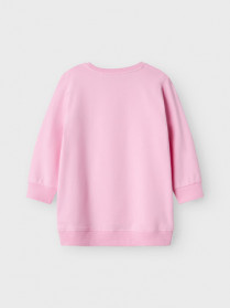 NAME IT Lang Sweatshirt Frissi Pink Frosting