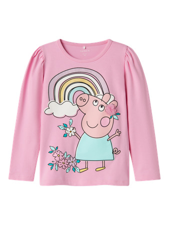 NAME IT Gurli Gris Bluse Fiffi Pink Frosting