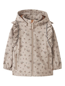 NAME IT Softshell Jakke Alfa Frill Pure Cashmere Bouquet