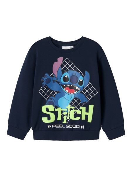 NAME IT Stitch Sweatshirt Felix Navy Blazer