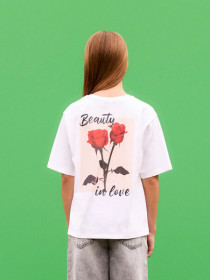 NAME IT T-Shirt Delik Bright White