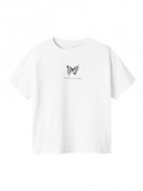 NAME IT T-shirt Dane Box Bright White Black