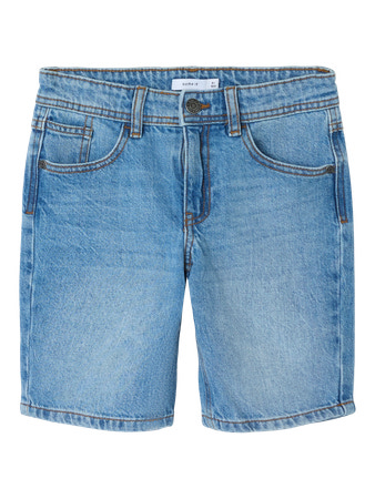 NAME IT Regular Denim Shorts Ryan Light Blue billede
