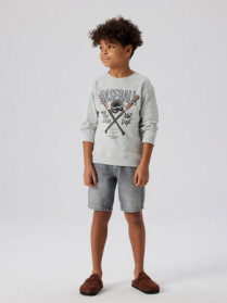 NAME IT Denim Shorts Ryan Light Grey Denim