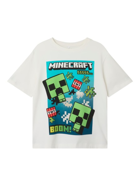 Name It NkmMus Minecraft T-shirt - Cloud Dancer