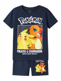 NAME IT Natsæt Pokemon Fux Navy Blazer