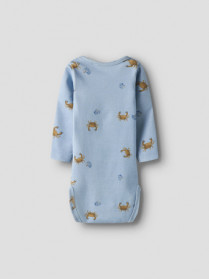 NAME IT Langærmet Body Fabio Celestial Blue