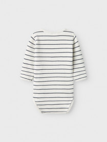 NAME IT Langærmet Body Fully Cloud Dancer