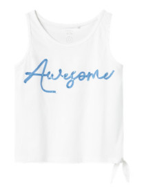 NAME IT Tanktop Fosu Bright White