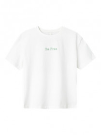  NAME IT T-Shirt Falaura Bright White Bright Green